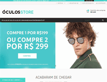 Tablet Screenshot of oculosstore.com.br